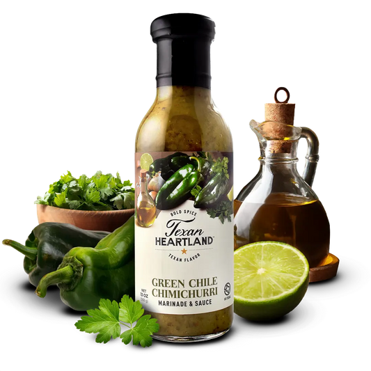 Texan Heartland Green Chile Chimichurri Marinade & Sauce