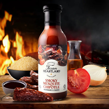 Texan Heartland Smoky Mesquite Chipotle Marinade & Sauce