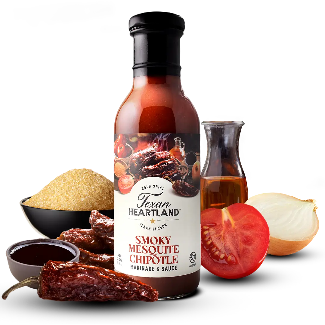 Texan Heartland Smoky Mesquite Chipotle Marinade & Sauce