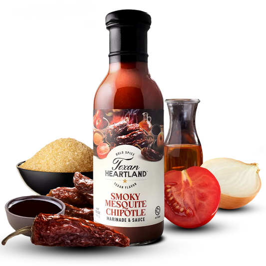 Texan Heartland Smoky Mesquite Chipotle Marinade & Sauce