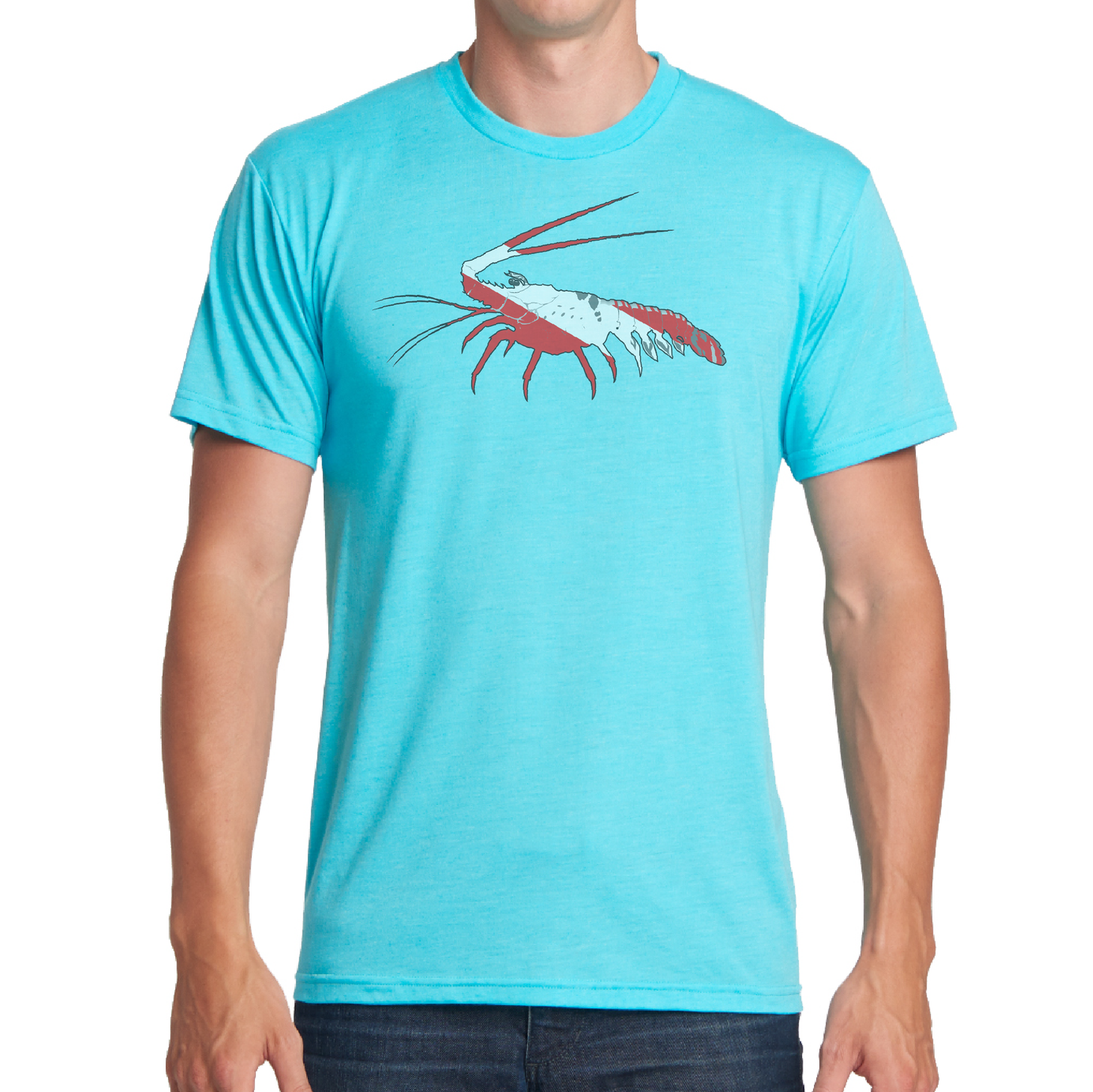 Saltwater Born Key West, FL Spiny Lobster Soft Tee