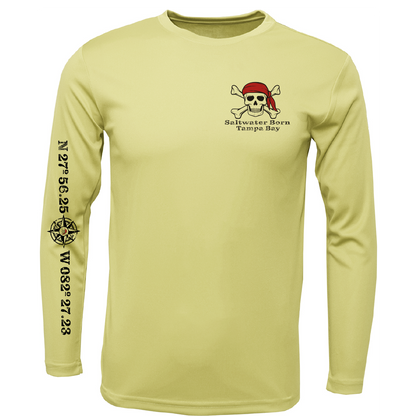 Tampa Bay Blackbeard Long Sleeve UPF 50+ Dry-Fit Shirt