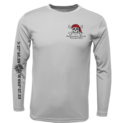 Tampa Bay Blackbeard Long Sleeve UPF 50+ Dry-Fit Shirt