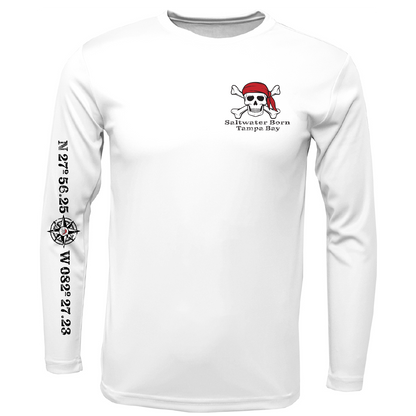 Tampa Bay Blackbeard Long Sleeve UPF 50+ Dry-Fit Shirt