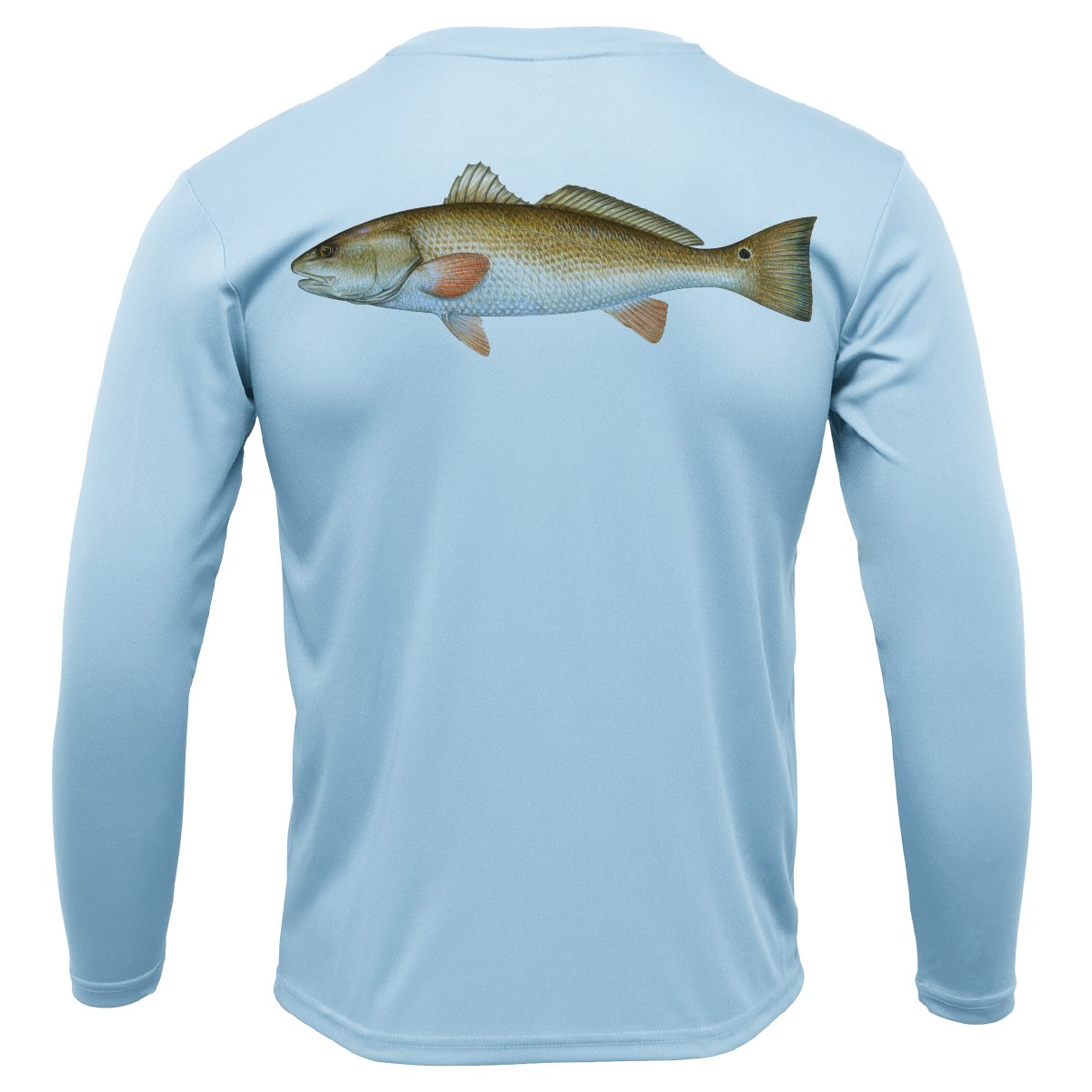 Tampa, FL Redfish Long Sleeve UPF 50+ Dry-Fit Shirt