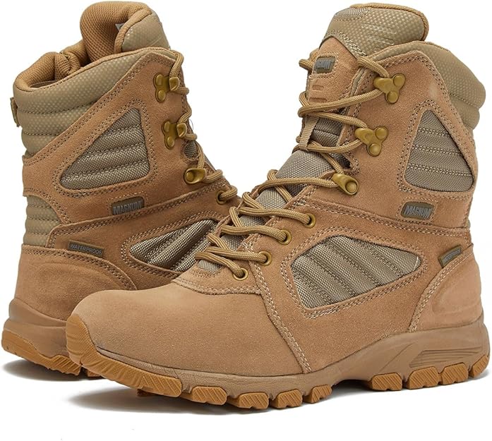 Magnum Boots MAG STORM 8" Desert Military Tactical Boot SZ WP