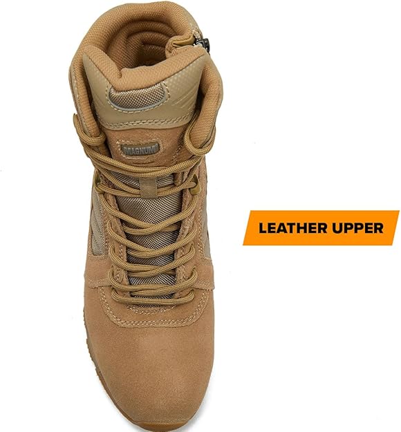 Magnum Boots MAG STORM 8" Desert Military Tactical Boot SZ WP