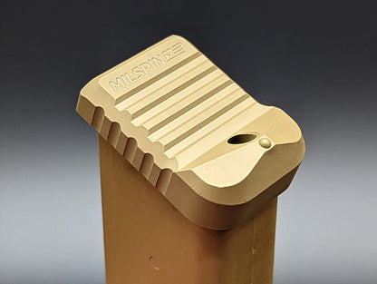 MILSPIN Magazine Base Plate Window Breaker (Patent Pending)