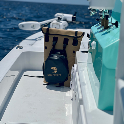 Dry Pocket Auto-Sealing, Waterproof, Floating, Scent Proof Backpack Cooler / Dry Bag Combo