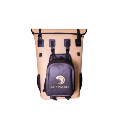 Dry Pocket Auto-Sealing, Waterproof, Floating, Scent Proof Backpack Cooler / Dry Bag Combo