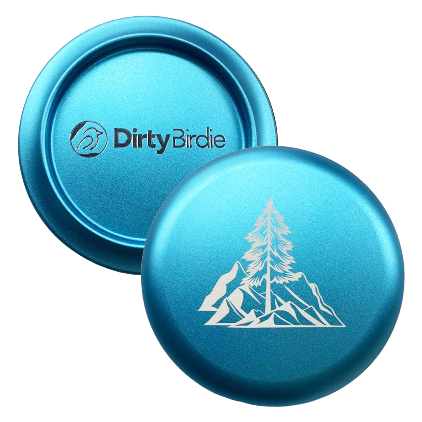 Dirty Birdie Aluminum Teal Mountain  Mini Marker