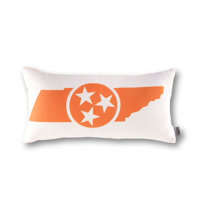 Campus Hammocks Tri Star State Tennessee Vols Lumbar Pillow Cover