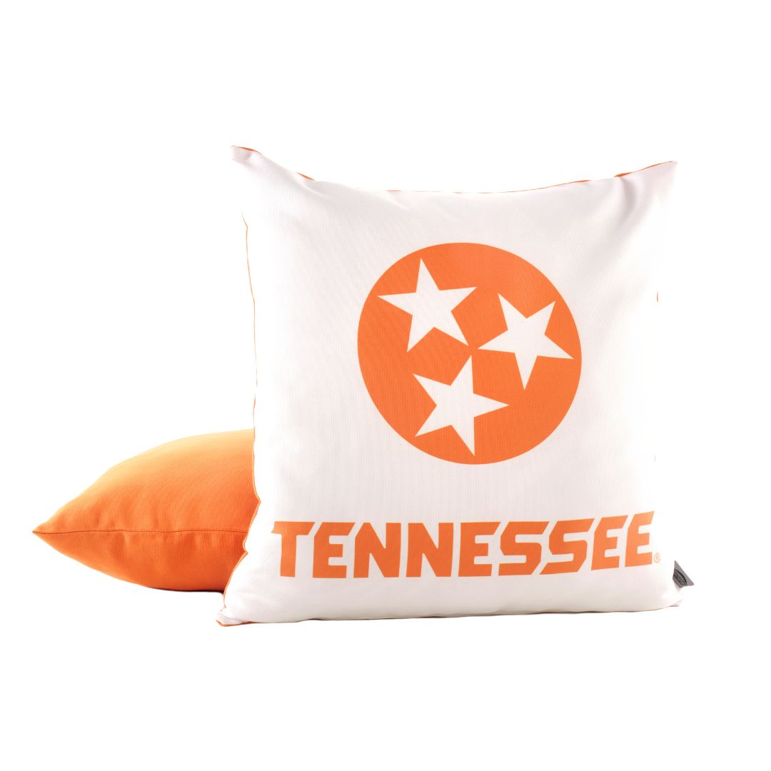 Campus Hammocks Tennessee Volunteers Tri Star Pillow Cover