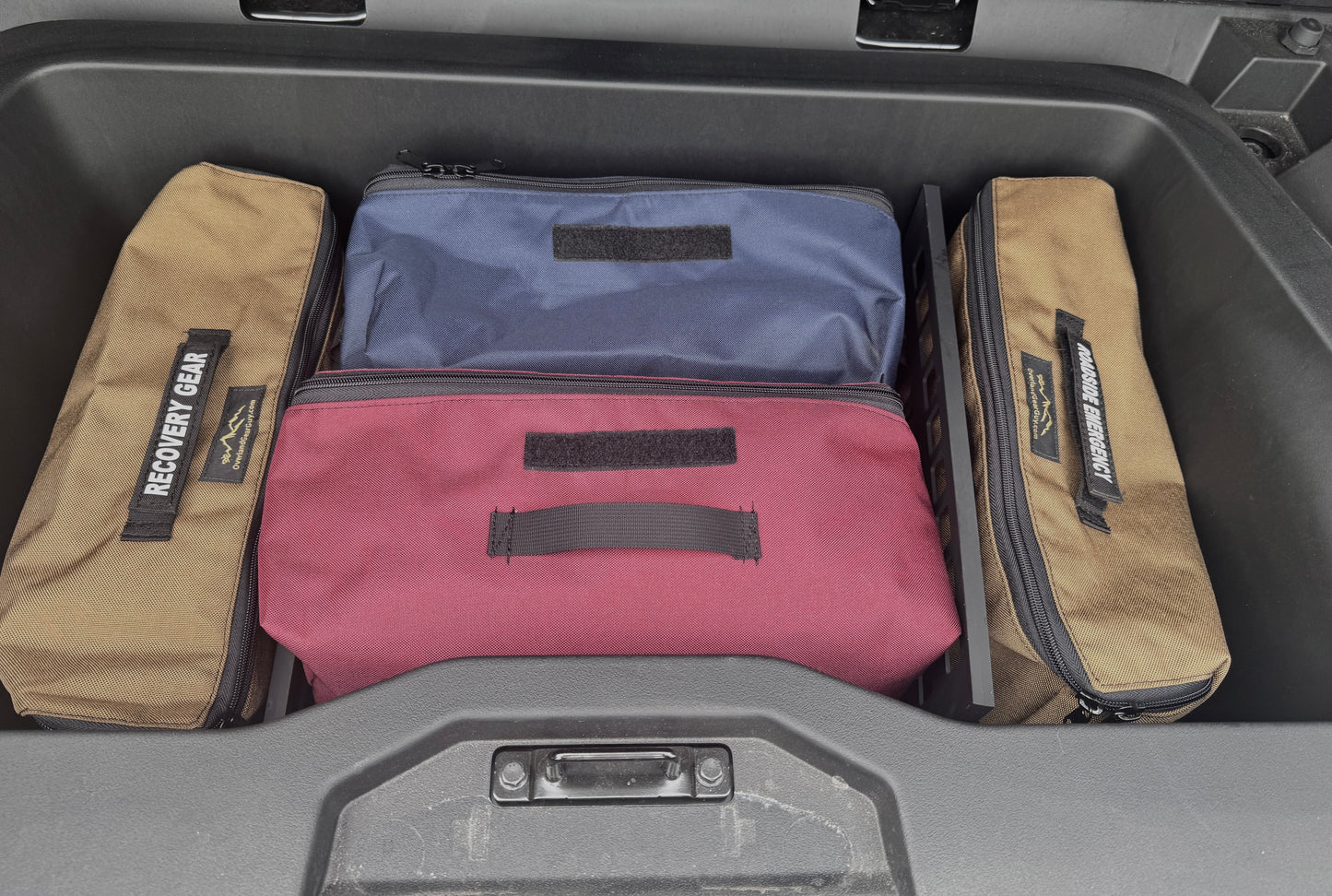 Overland Gear Guy Cyber Truck Back Trunk Bags