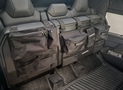 Overland Gear Guy Cyber Truck Backseat Storage Solutions