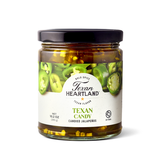 Texan Heartland Texan Candy Candied Jalapenos