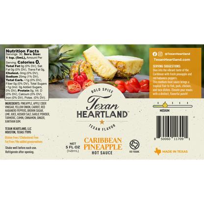 Caribbean Pineapple Hot Sauce