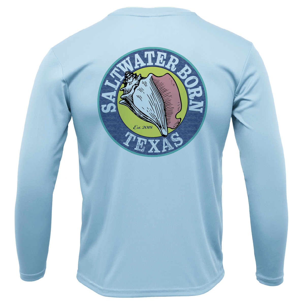 Texas Flag Long Sleeve UPF 50+ Dry-Fit Shirt