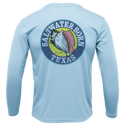 Texas Flag Long Sleeve UPF 50+ Dry-Fit Shirt