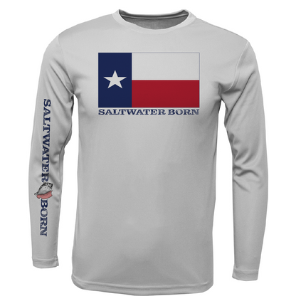 Texas Flag Long Sleeve UPF 50+ Dry-Fit Shirt
