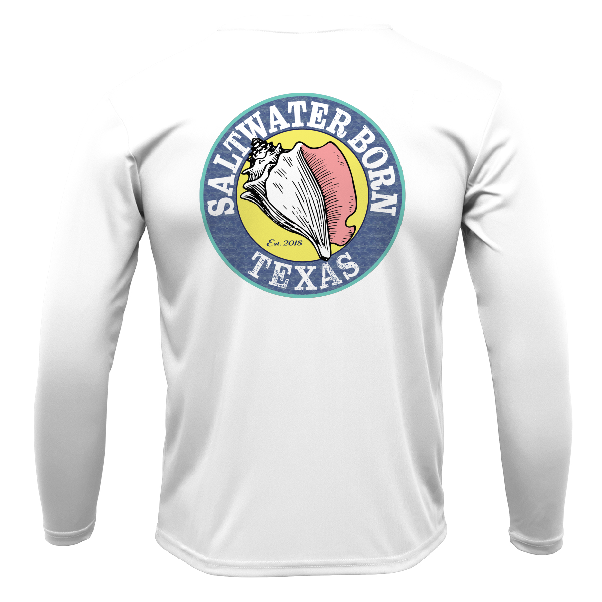 Texas Flag Long Sleeve UPF 50+ Dry-Fit Shirt