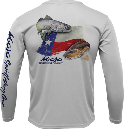 Mojo - Performance Fish Texas Flag Redfish/Trout