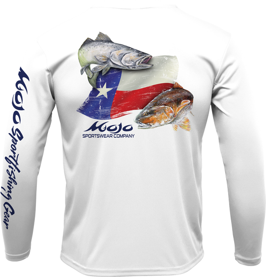 Mojo - Performance Fish Texas Flag Redfish/Trout