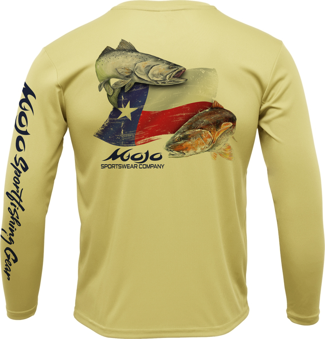 Mojo - Performance Fish Texas Flag Redfish/Trout