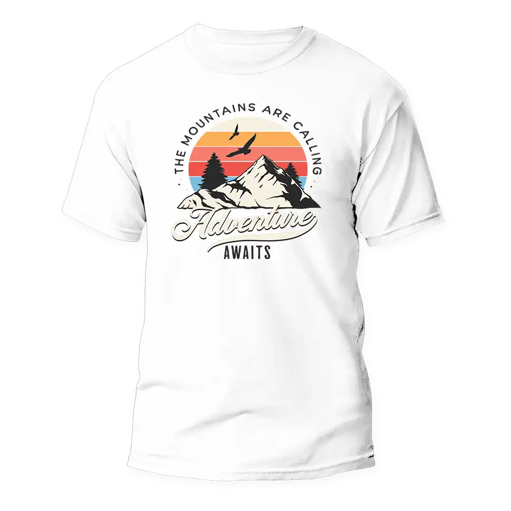 Outdoorzees The Mountains Are Calling Man T-Shirt
