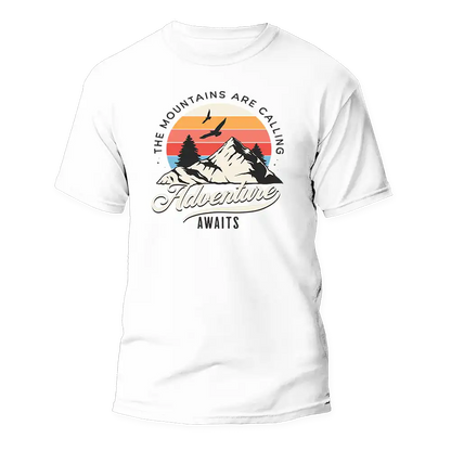 Outdoorzees The Mountains Are Calling Man T-Shirt
