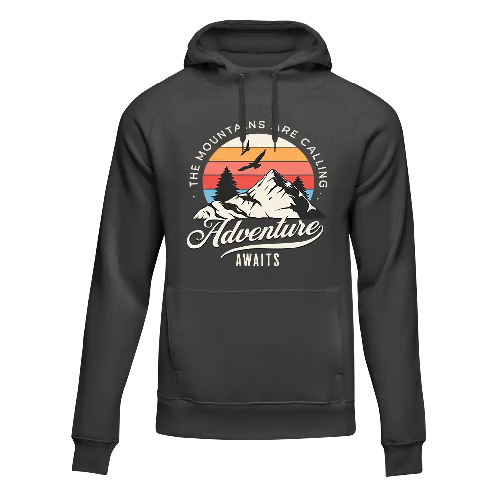Outdoorzees The Mountains Are Calling Unisex Hoodie