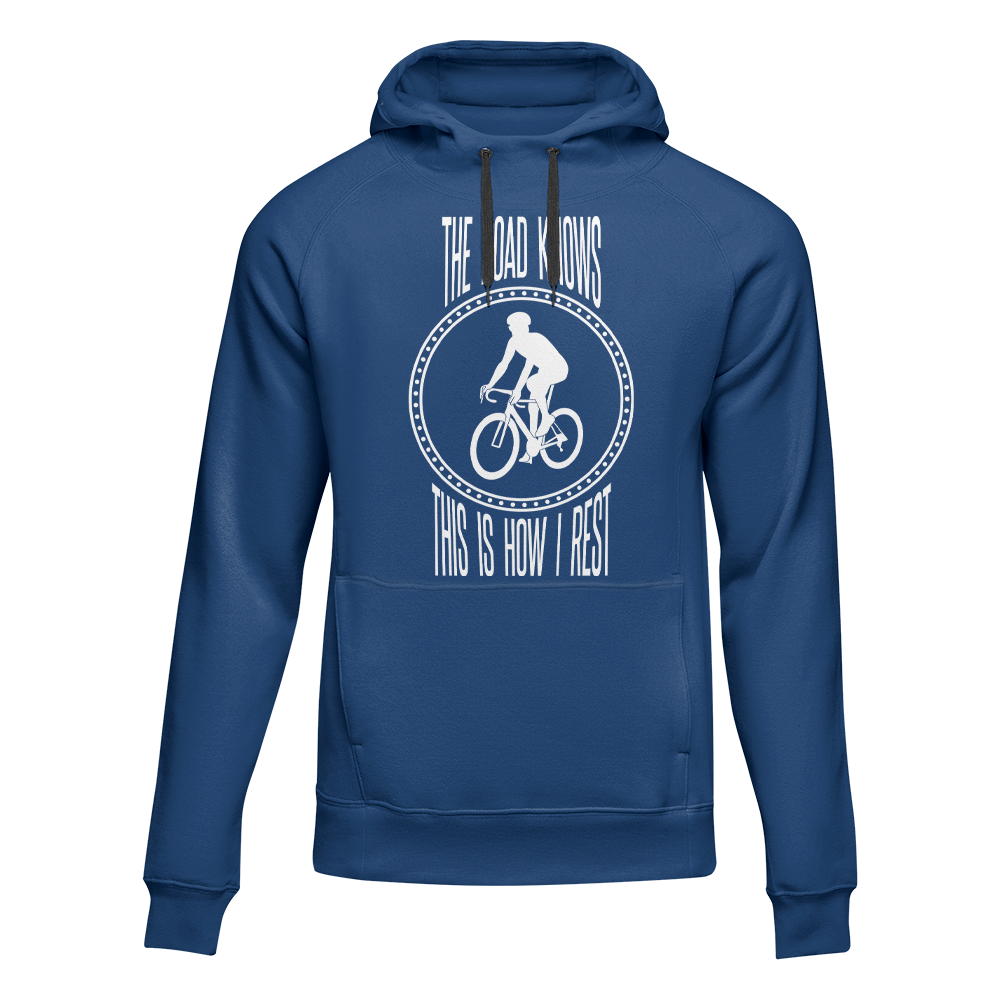 Outdoorzees The Road Knows This Is How I Rest Adult Fleece Hoodie