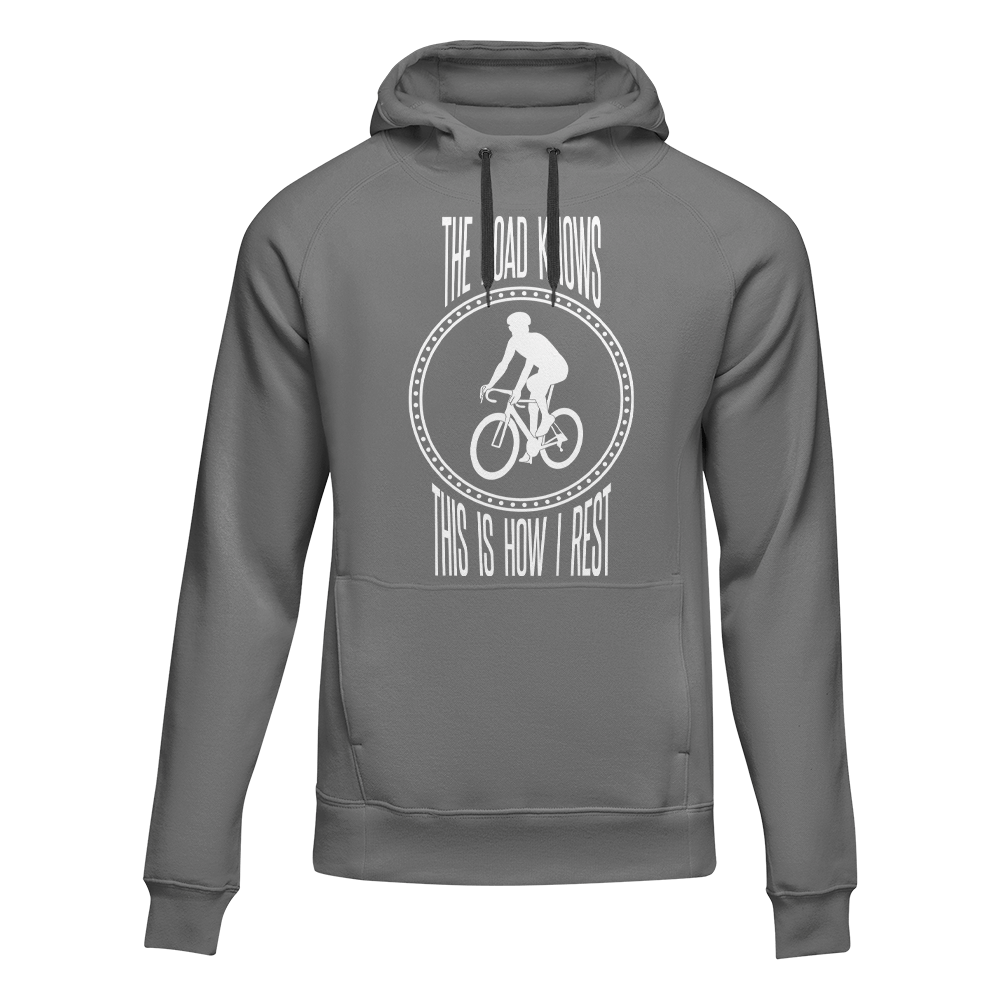Outdoorzees The Road Knows This Is How I Rest Adult Fleece Hoodie