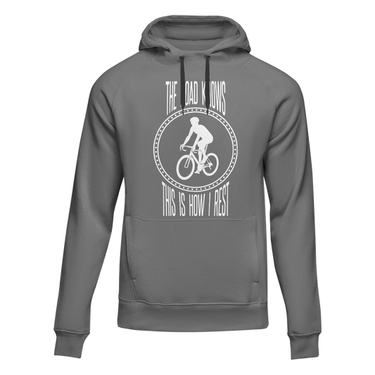 Outdoorzees The Road Knows This Is How I Rest Adult Fleece Hoodie