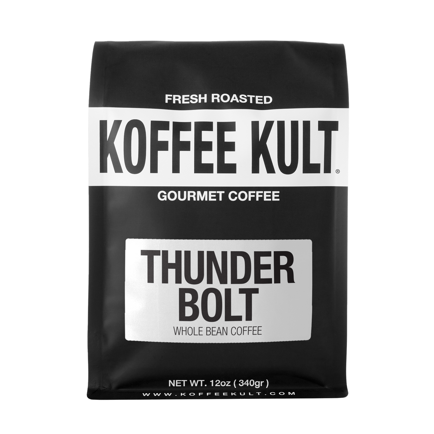 Koffee Kult Thunder Bolt: Obsidian Flash (Super Dark French Roast)