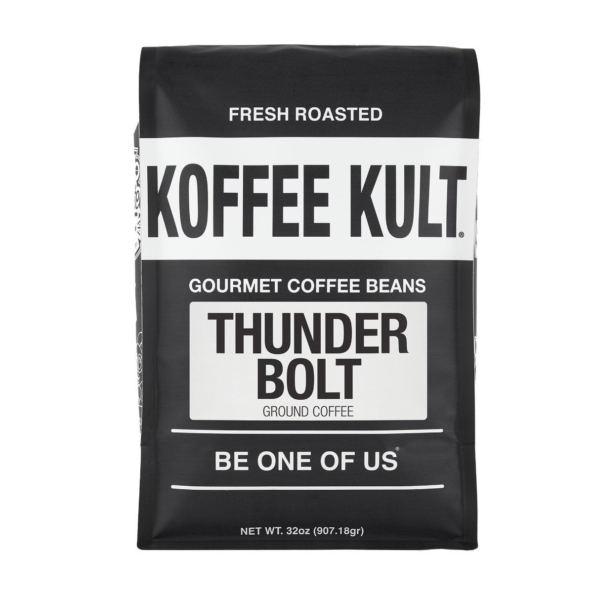 Koffee Kult Thunder Bolt: Obsidian Flash (Super Dark French Roast)