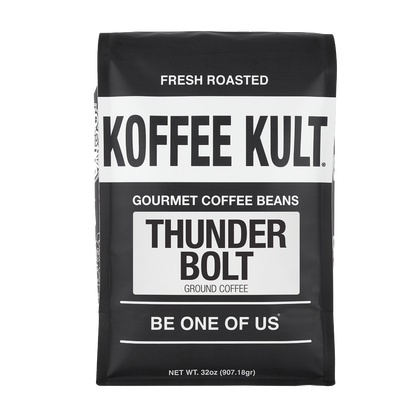 Koffee Kult Thunder Bolt: Obsidian Flash (Super Dark French Roast)