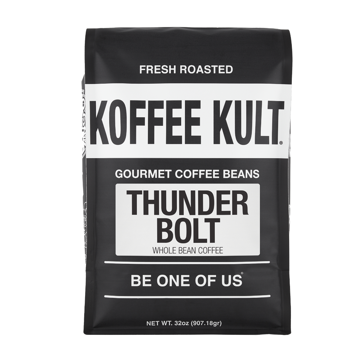 Koffee Kult Thunder Bolt: Obsidian Flash (Super Dark French Roast)