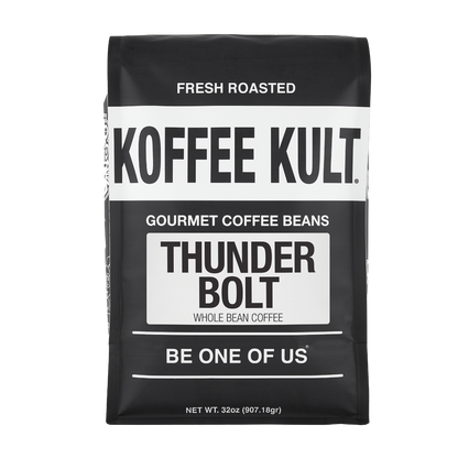 Koffee Kult Thunder Bolt: Obsidian Flash (Super Dark French Roast)