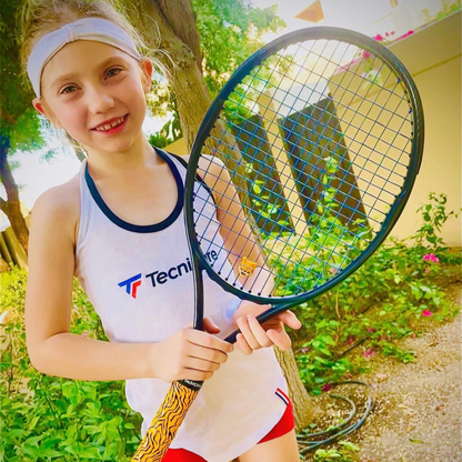 Racket Pets Overgrip Tape for Tennis Racket - Yellow Tiger (pack of 2)