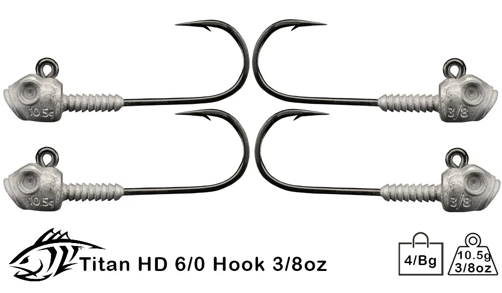 Lunker City Titan HD Jig Heads