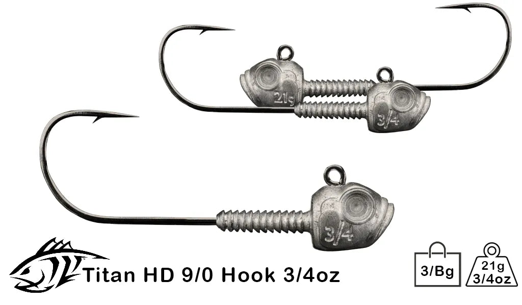 Lunker City Titan HD Jig Heads