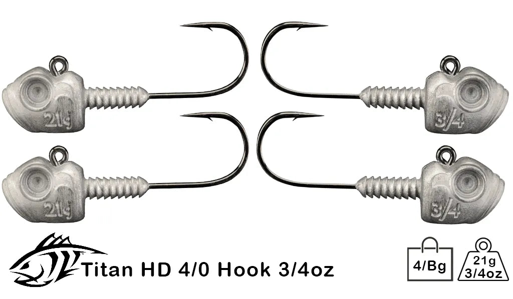 Lunker City Titan HD Jig Heads