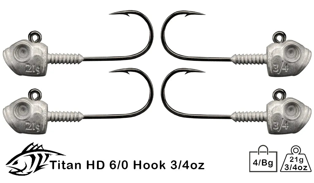 Lunker City Titan HD Jig Heads