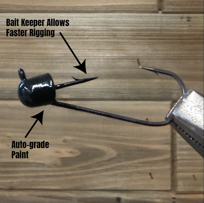Vicious Turn-n-Burn Finesse Head (3pk)