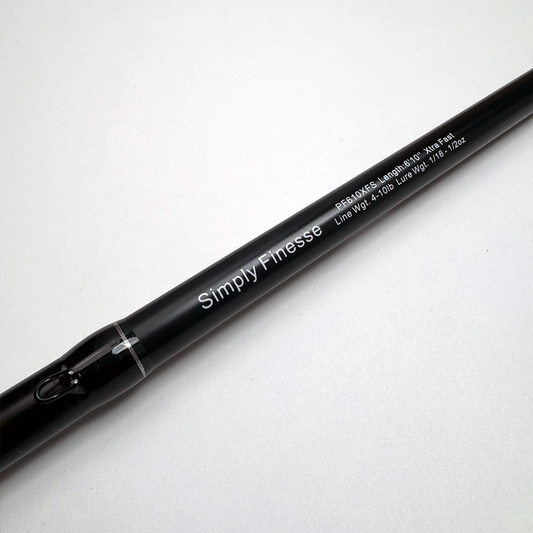 Pulse Fish Lures Simply Finesse Spinning Rod