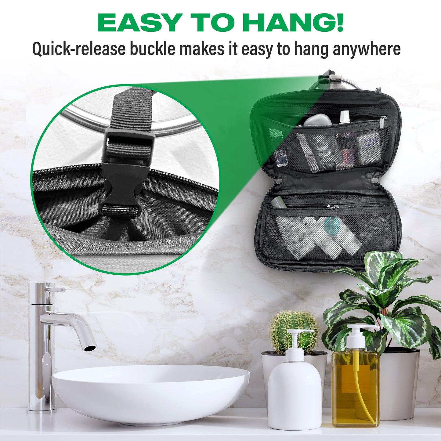 COR Surf Island Hopper Travel Bundle - Backpack + Toiletry Bag + Compression Packing Cubes with YKK