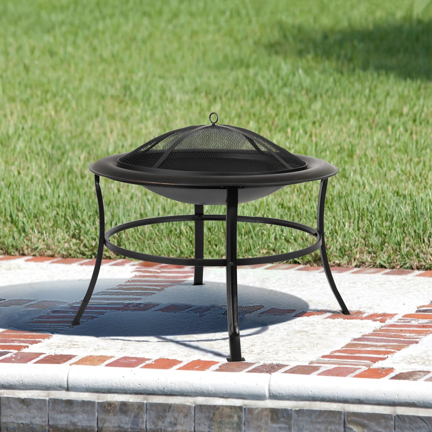 Balkene Home Tokia 30" Round Fire Pit