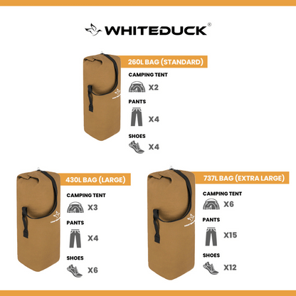 White Duck Outdoors - Hoplite Canvas Top Load Bag