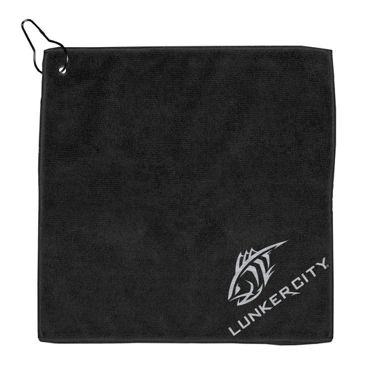 Lunker City Microfiber Fishing Towel 12" x 12"